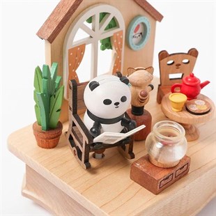 Wooderful Life Bir Panda Hikayesi Hareketli Müzik Kutusu -1062419 